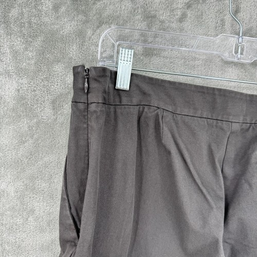 Eileen Fisher Pants Womens Small Stretch Ankle Zip Casual Capsule Minimalist - 第 8/12 張圖片