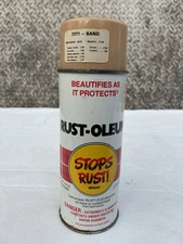 Vintage 7771 Rust-Oleum Stops Rust Brand 1983 Sand Spray Can