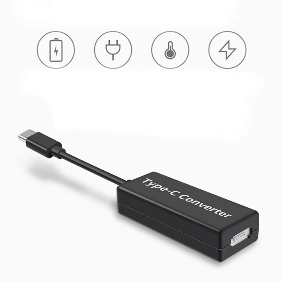 65W MagSafe 2/1 to Type C USB C Converter Adapter Charging Cable for Macbook - Image 2 of 4