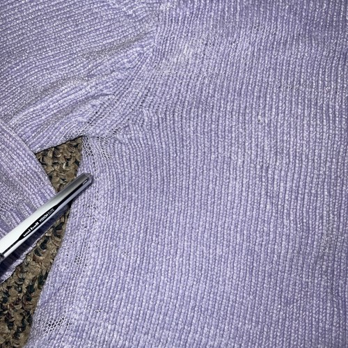 Ponytails Girls Purple & Yellow Heart Sweater Size 5 / 6 *Flaw* | *READ*! - Picture 12 of 18