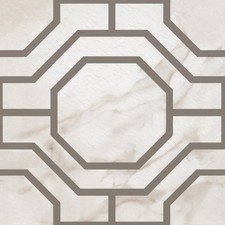 Retro 12x12 Self Adhesive Vinyl Floor Tile - Octagon - 20 Tiles/20 sq. ft.