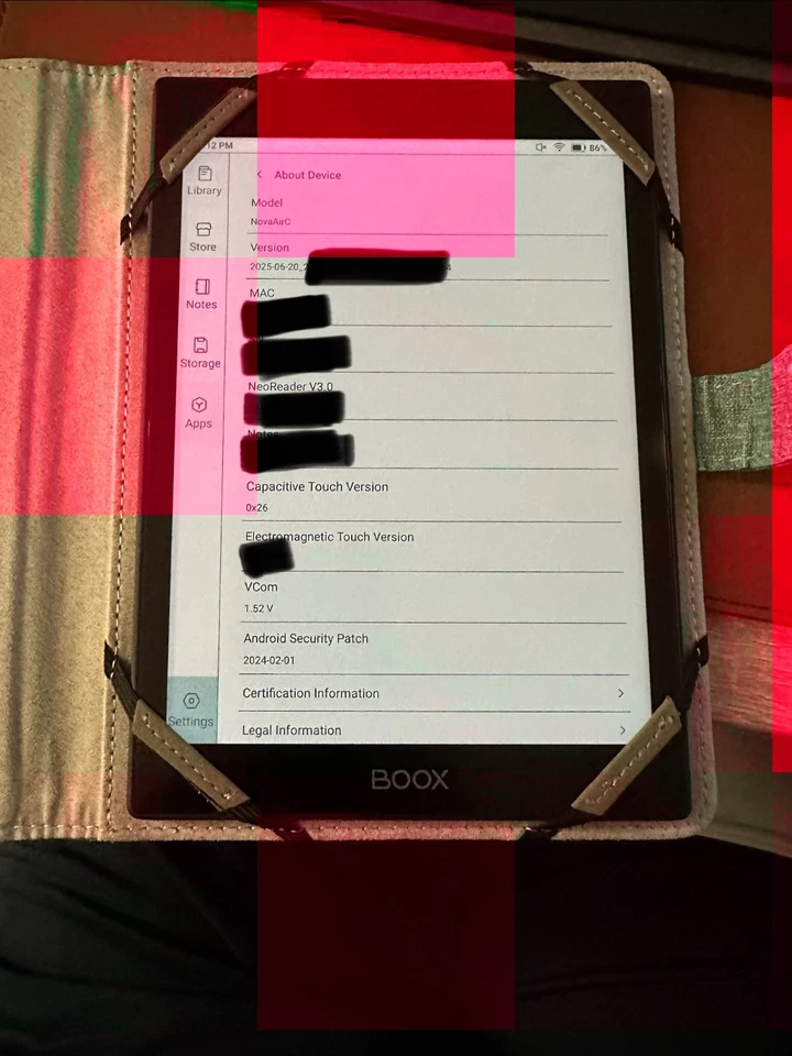 Onyx Boox Nova Air C Color EInk Ebook Reader - Bild 3 von 3