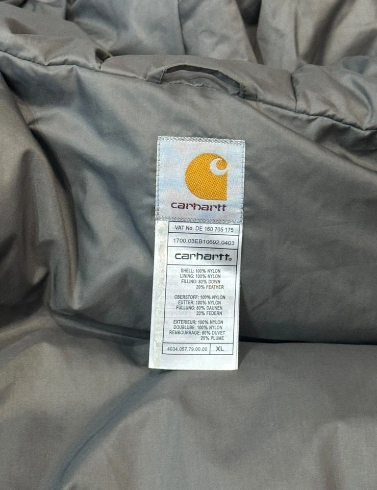 Carhartt Bering Down Winter Puffer Parka Jacket Coat XL XXL - Image 2 of 4