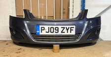 VAUXHALL ZAFIRA B FRONT BUMPER ASSEMBLY PANEL FACELIFT IN BLUE 2009-2014