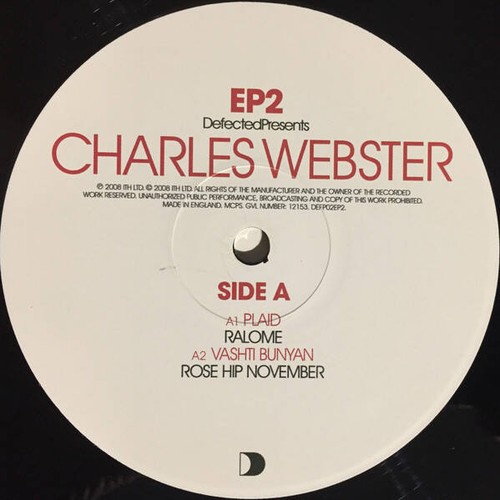 Charles Webster - Defected Presents Charles Webster EP2 (VINYL) - Bild 3 von 4