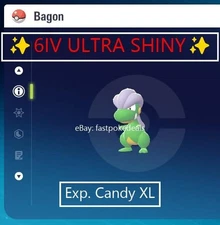 Pokemon Legends ZA ✨ 6IV Shiny Alpha Bagon ✨Fast 🚀