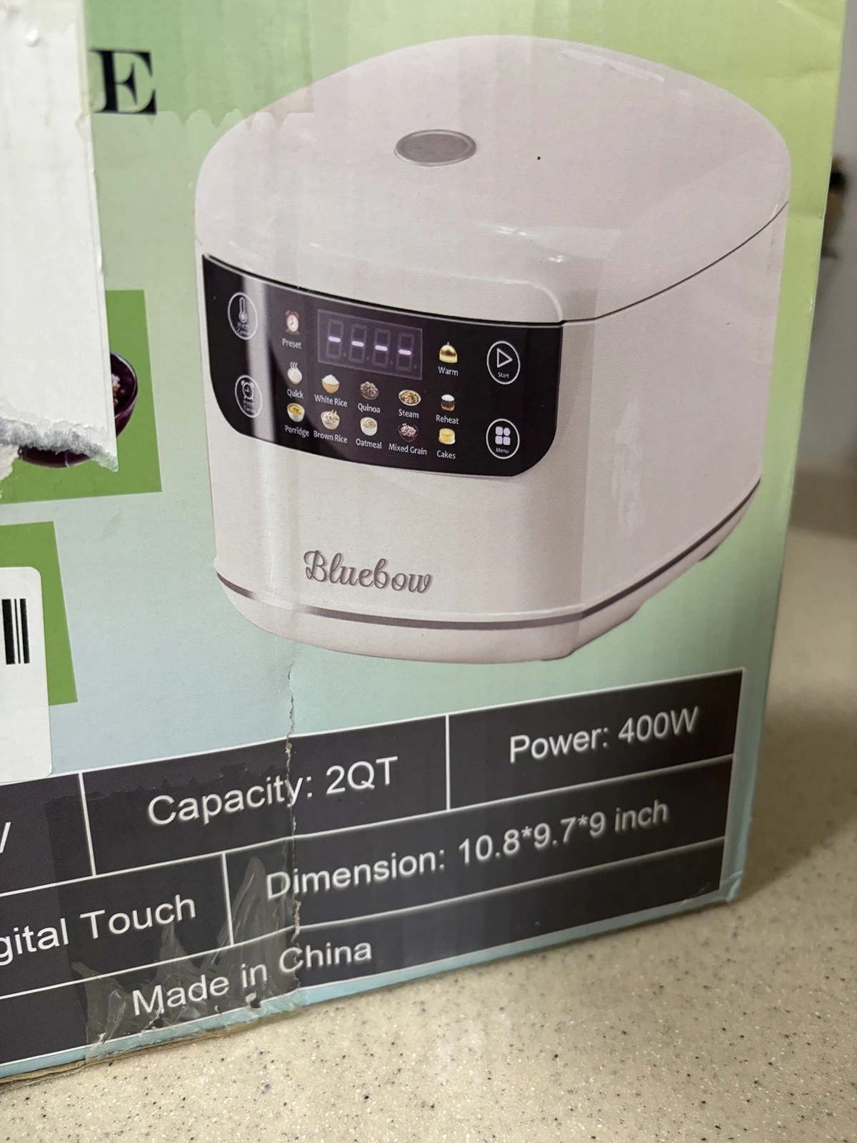 Bluebow Rice And Grain Cooker 12 Cup
