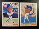Ken Griffey Jr Big Head Fat Head All Star 1991 1992 Score 2 Card #396 #436
