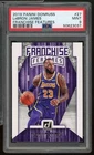 LeBron James Card 2019-20 Panini Donruss Franchise Features #27 PSA 9