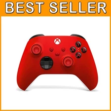 Pulse Red Gaming Controller - Long Battery Life