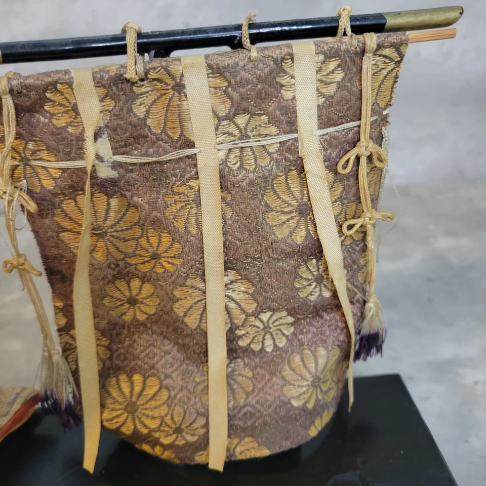 Vintage Japanese Hina Doll Figurine Display Case Antique Decoration - Image 3 of 4