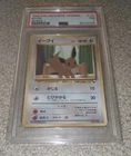 Pokemon Eevee Vending Machine Cards Series 1 (Blue) (Japanese) PSA NM 7