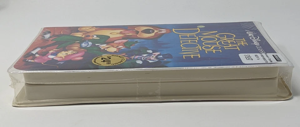 Disney Black Diamond VHS The Great Mouse Detective Sealed NEU - Bild 4 von 4