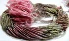 Natural Tundra Sapphire Multi Color Rondelle Faceted Beads 2mm Strand 13 inches
