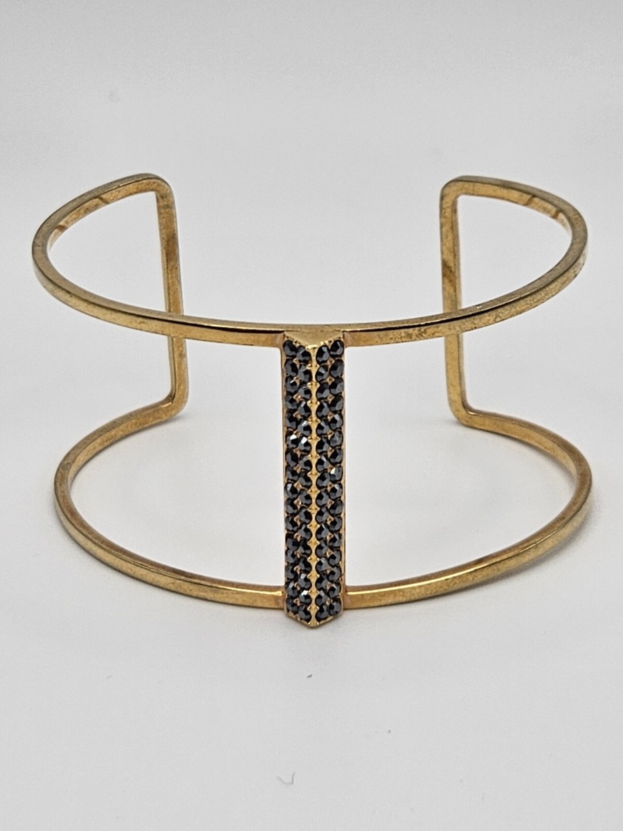 Henri Bendel gold tone crystals pave hair ties,pony cuff henri bendel | Accessories | Henri Bendel Gold Tone Crystals  main image 3