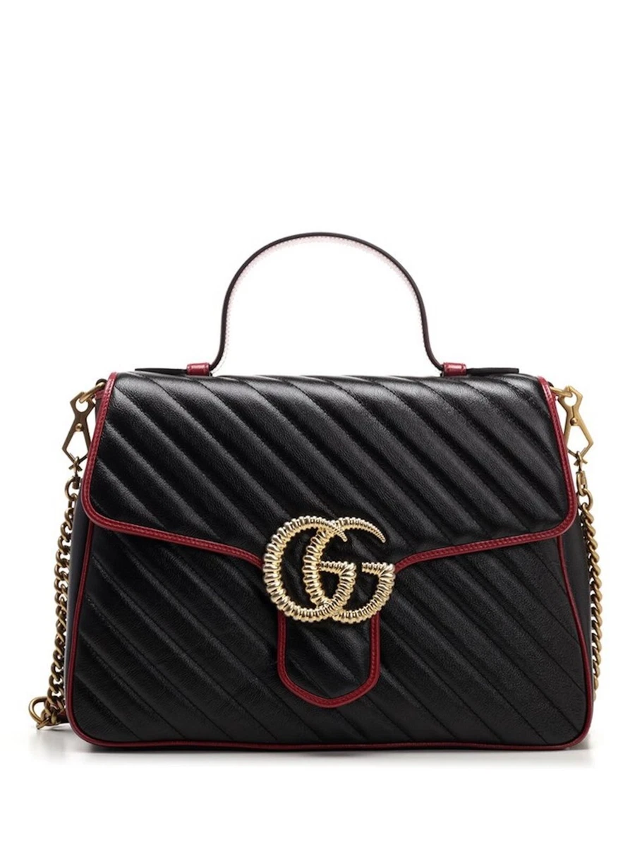 GG Marmont mini top handle bag