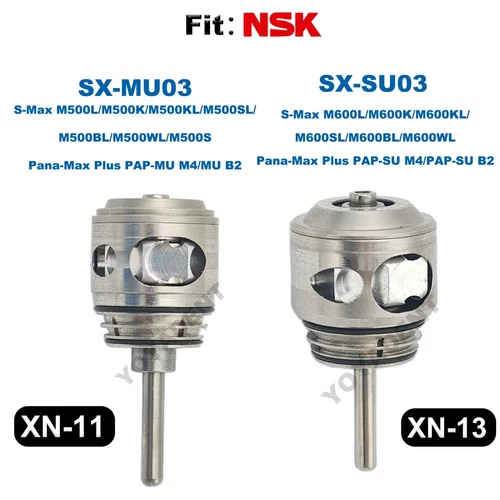 Fit NSK S-Max M500L M600L Pana-Max PLUS MU/SU B2 Dental Turbine Cartridge Rotor
