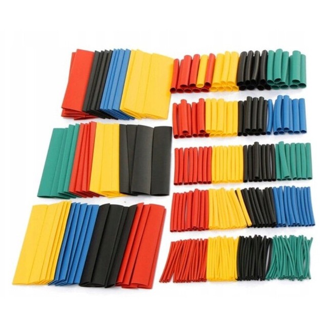 328 Stk. Set Schrumpfschläuche Isolierschlauch-Sortiment 328-tlg 328 Stk. Set Schrumpfschläuche Isolierschlauch-Sortiment 328-tlg