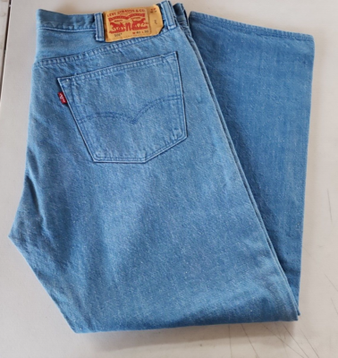 Men's Levi's 501 White Oak Cone Denim Original Button Fly Jeans