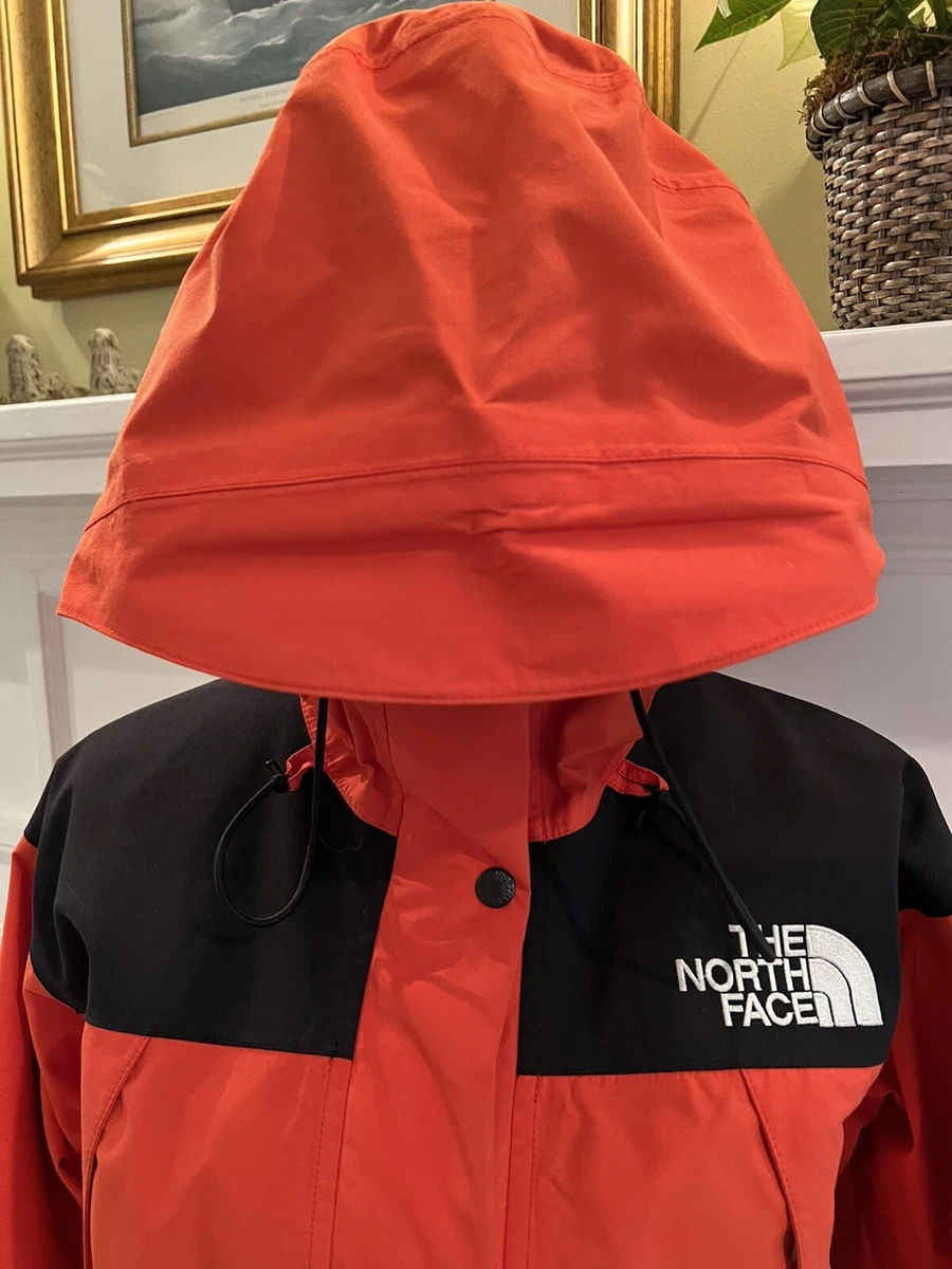 Women's Vintage 1995 The North Face Gore Tex Mountain Parka Orange