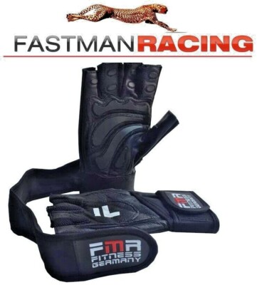 ,Fitness,Trainings,Kraftsportsports handschuhe mit Bandage, Super Qualität Neu 