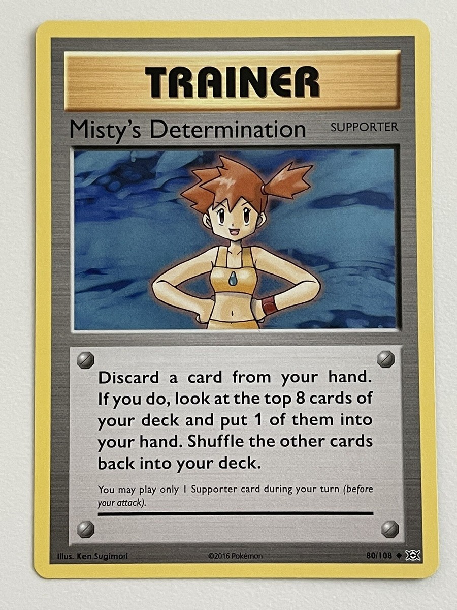 Pokemon TCG -￼ Misty's Determination - 80/108 - Non-Holo Uncommon
