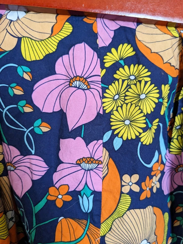 Anthropologie Corey Lynn Calter Kyla Bolsa de Papel Falda Midi Floral Talla Grande L Foto 3 de 4