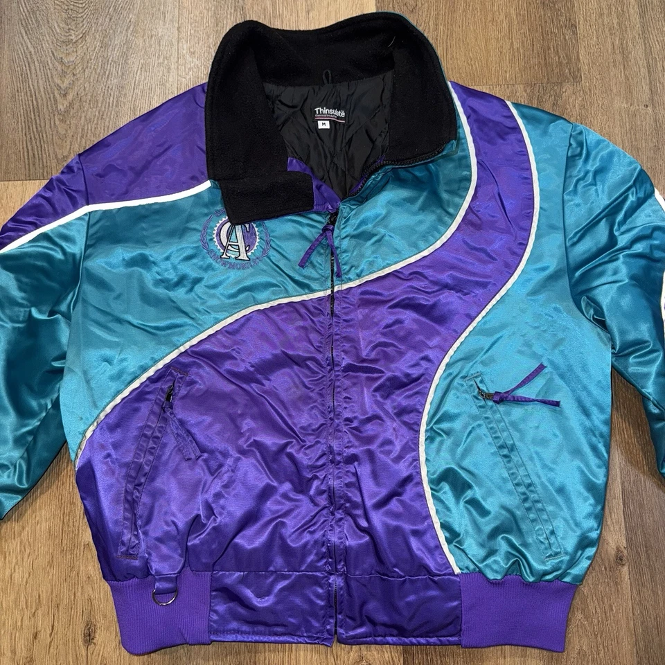 Arctic Cat Traje de Nieve Chaqueta de Esquí Abrigo Babero Pantalones Traje de Nieve De Colección Años 90 Para Mujer Mediano MT Foto 3 de 4