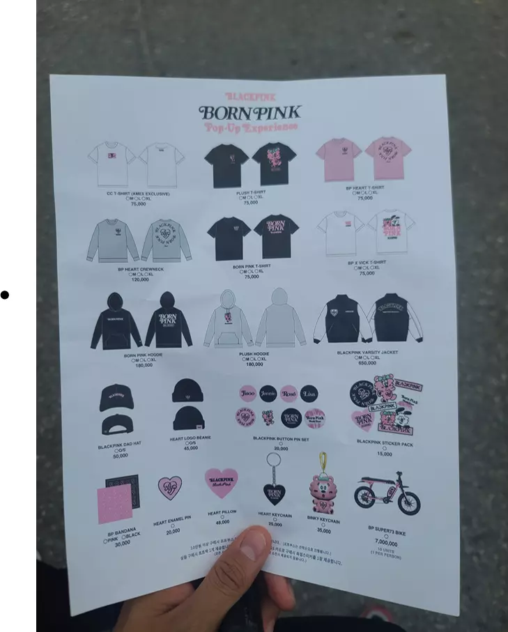 BLACKPINK X VERDY BORN PINK POP-UP SEOUL Experience + Tracking Number