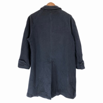 BURBERRY PRORSUM 1980－90s BALMCAAN COAT Burberrys 1980s Made in Spain PRORSUM Balmacaan Coat Navy | eBay