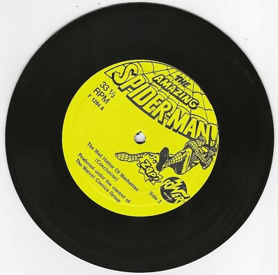 AMAZING SPIDERMAN MAD HATTER OF MANHATTAN RECORD VF 1975 POWER