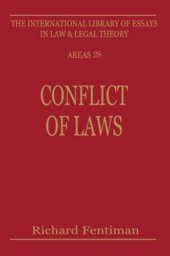 Conflict of Laws by Richard Fentiman: New - Picture 1 of 1