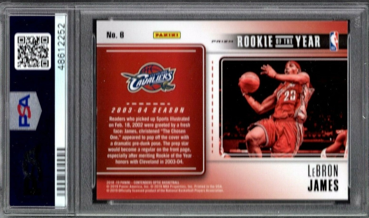 その他 Lebron James 2018 Contenders Optic RED 2018-19 OPTIC CONTENDERS HISTORIC ROY BLUE ICE #6 LeBRON
