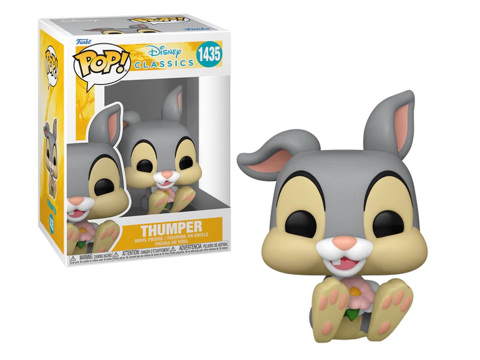 Funko Jaune Figurine De Collection En Vinyle Bambi 80Th Anniversary Pop! Disney Thumper - Image 2