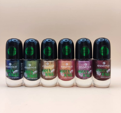 essence HIDDEN JUNGLE Effect Nail Lacquer Nagellack ,8ml, Farbauswahl,NEU