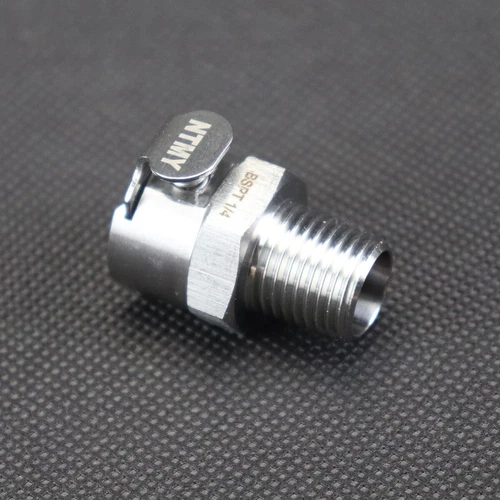 Triumph Gas Tank Fuel Pump Female Metal Quick Release Connector Coupling Coupler - Bild 7 von 8