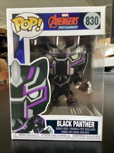 Funko Pop! Vinilo: Marvel - Black Panther #830