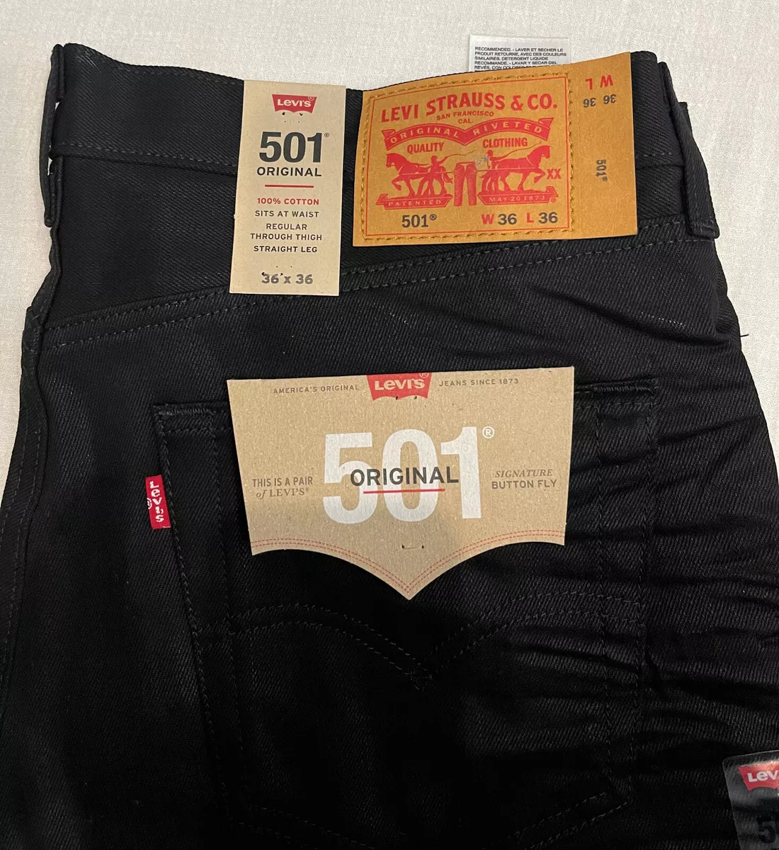 Levis 501 deals 36x36