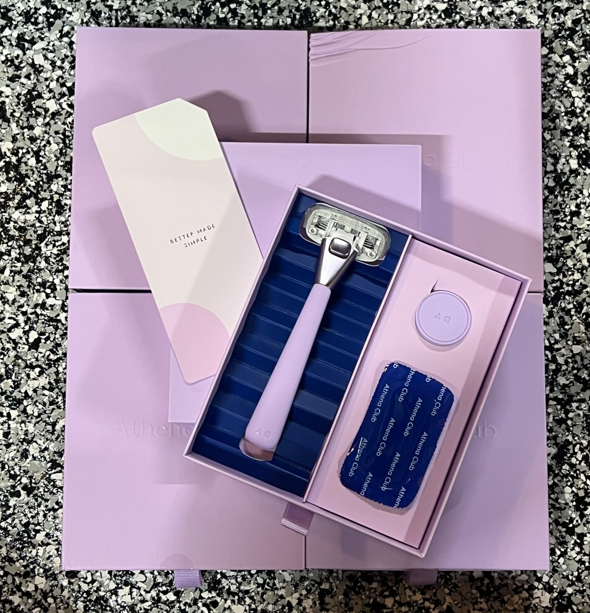 Athena Club Women's Razor Kit - New in Box - Multiple Colors