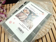 KitchenRaku Large Induction Cooktop Protector Mat 21.2x35.4 Magnetic Electric