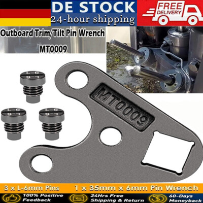 Trim/Tilt Pin Wrench AMT0009 35mm x 6mm for Showa Yamaha Suzuki Honda Johnson