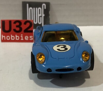 Voiture De Circuit Jouef Alpine 3000 N°3 Bleue 1/43 - Slot Car 12V