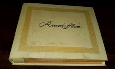 Vintage 45 RPM Record Storage DECCA Brand For 7" Records White Nice Holds 12