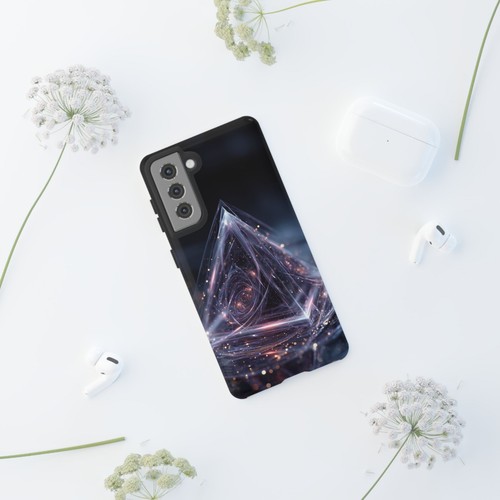 Fractal Purple Pyramid Phone Case for iPhone, Samsung Galaxy, Pixel - 第 216/256 張圖片