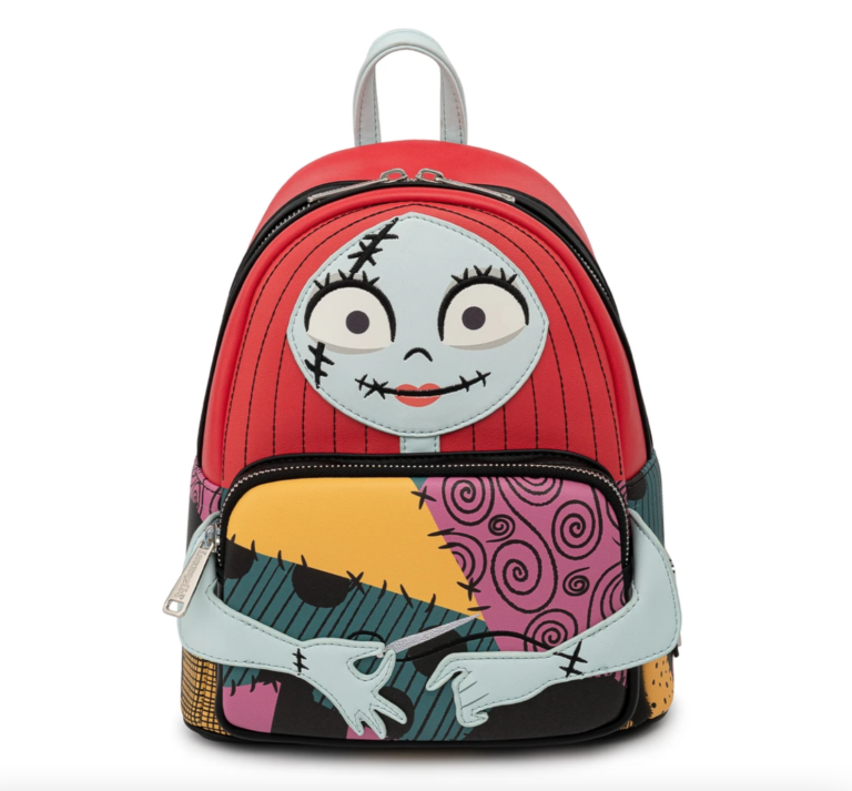 loungefly disney nightmare before christmas sally dress mini backpack Sewing Cosplay Backpack bags