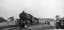 Photo 6x4 Site of Barkston Station, with train Syston/SK9240 View southw c1963