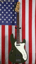 Squier Paranormal Precision Bass Thinline SJ - Olive