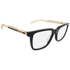 Gucci Demo Rectangular Men's Eyeglasses GG0560ON 005 55 GG0560ON 005 55