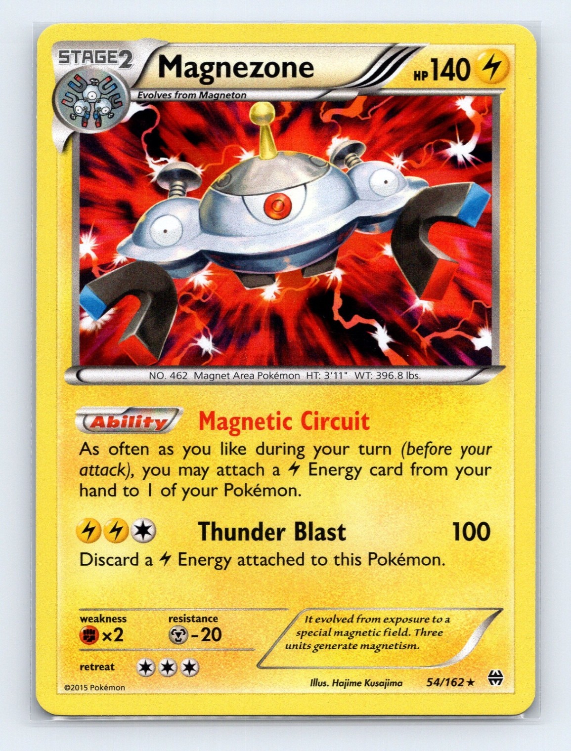Magnezone Holo Rare XY - BREAKthrough 54/162 LP