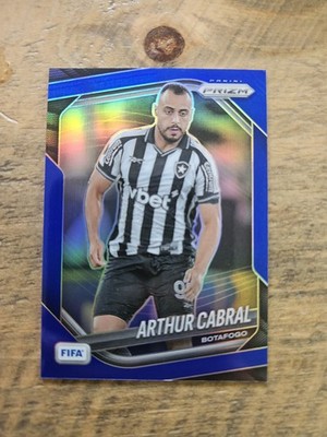 2025-26 Panini Prizm FIFA Arthur Cabral Botafogo Blue /199